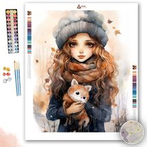 Beret &amp; Scarf Owlets - Paint by Numbers - $29.90+