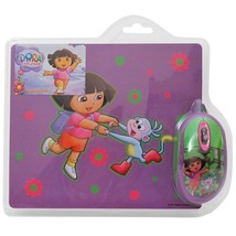 Dora the Explorer Mouse and Mousepad Kit - £27.76 GBP