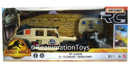 Jurassic World Park Dominion Jeep Gladiator Matchbox R/C Remote Control Car NIB - £120.26 GBP