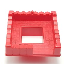 Lincoln Logs Red Look Out Tower Jailbreak Junction Replacement Piece Par... - $5.19