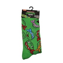 Nickelodeon Teenage Mutant Ninja Turtles Crazy Crew Socks Mens Womens Green - $7.91