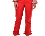 J BRAND Simone Rocha Donne Jeans tagliati Crop Rossa Taglia 27W SE9020T142 - $109.73