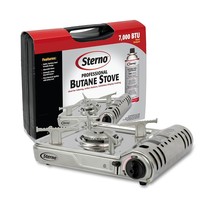 Sterno Portable Camping Stove - Single Burner Butane Camp Stove,, 7000 Btu - £47.76 GBP