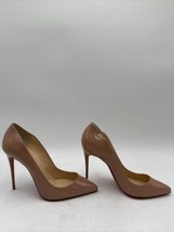 Women’s Christian Louboutin So Kate Nude Patent Leather Beige Size 41 - $480.14