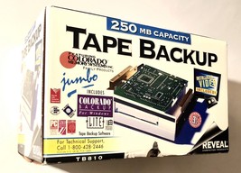 Vintage Reveal Computer Products 250 MB Capacity Tape Backup in Original... - £3,909.16 GBP