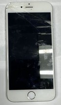 Apple iPhone 6 Silver Screen Phone Not Turning on Phone for Parts Only - £14.07 GBP