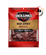 4x Bags Jack Link&#39;s Original Beef Jerky | 3.25oz | 100% Beef | 10G Protein - $59.22 CAD