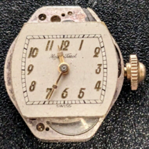 Vintage Mathey Tissot Model S.4 17 Jewel Ladies Watch Movement For Parts... - $15.83