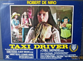 Martin Scorsese :Dir:Robert De Niro.J.Foster (Taxi Driver) Lobby Card #2 - £174.44 GBP