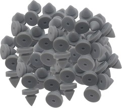 Rubber Door Silencers, 100 Pieces; Metal Door Anti-Collision; Heavy-Duty; - $29.95