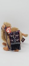 Ty Beanie Babies NILES Camel Brown 7&quot; Plush Stuffed Animal Toy - £8.15 GBP
