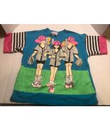 Vintage 1990s Girls Baseball  T Shirt Size 7/8 100% Cotton Read * - $125.34 CAD