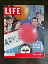 Life Magazine August 8, 1960 Richard Nixon GOP Convention - Gina Lollobrigida C1 - $6.64