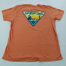 Columbia PFG Sportswear Men’s Orange Cotton Short Sleeve Graphic T-Shirt Size L image 2