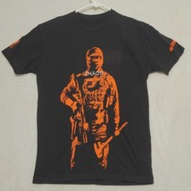 G Code Mens Chaos Paintball T Shirt Size M Medium Black Orange Short Sleeve - £14.20 GBP