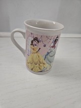 2011 Disney Princess Coffee Mug Cup Jasmine Tiana Ariel Belle Repunzel A... - $8.56