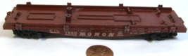 Ulrich Pinline HO Model RR All Metal Die Cast Piggyback Flat Car Monon 7... - £19.91 GBP