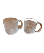 iittala Glass Finland 2 Krouvi Beer Mug Steins 50 CL Crate &amp; Barrel - $41.99