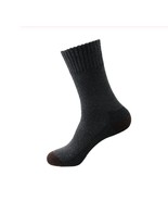 Winter Socks Men Warm Wool Thicken 100% Contain Real Wool Soft Essential... - $15.07 CAD