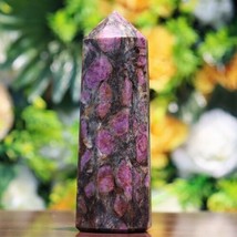 Pink Ruby Corundum Obelisk Tower Point 5.9in x 2.1in x 2.1in 770g - £57.98 GBP