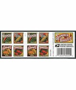 Mint US Summer Harvest Booklet Pane of 20 - $312.84 MXN