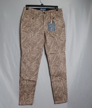 Democracy Pants Women&#39;s 12 Tan/Beige Ab Solution Booty Lifting Jegging NWT - $29.60