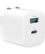 4xem 4XGAN00533WW 33W GAN PD CHARGER 1 X USB-C 1 X USB-A WHITE - 568923 - $863.45 MXN