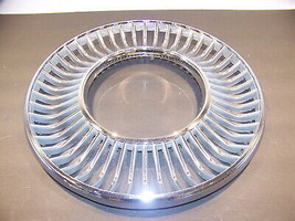 1968 Chrysler Imperial Hubcap Wheel Cover Finned Trim Ring Oem # 1967 - $31.48