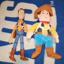 Disney Toy Story Woody doll lot, plush and pull string talking, tested &amp; working - £15.41 GBP