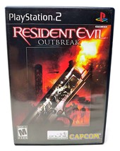 Resident Evil: Outbreak Sony PlayStation 2 PS2 Black Label CIB Complete - £22.50 GBP