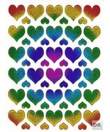 A215 Heart Love Kids Kindergarten Sticker Decal Size 13x10 cm / 5x4 inch... - £1.95 GBP