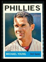 2013 Topps Heritage Baseball Card #258 Michael Young Philadelphia Phillies - £6.58 GBP