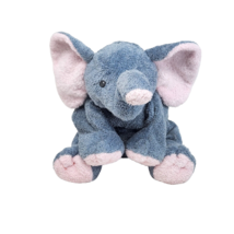 Ty Pluffies 2002 Winks Baby Grey Elephant Stuffed Animal Plush Toy Sewn Eyes - $46.55