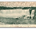 American Falls From Canada Niagara Falls NY New York UDB Postcard T20 - $1.93