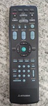 Mitsubishi TV &amp; VCR Remote Control E940628 Black Tested Clean  - $10.84