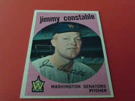 1959 Jimmy Constable Topps # 451 Senators Nm / Mint Or Better ! - £78.68 GBP