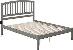AFI Richmond Queen Platform Bed with Open Footboard and Turbo Charger in... - £511.58 GBP