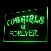 220022B Cowgirls Are Forever innovative Western Retro Bucking LED Light Sign - £17.29 GBP