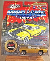 1994 Johnny Lightning USA Muscle Cars Series 7 1965 GTO Gold w/Chrome Crager Mag - £9.84 GBP