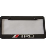 TOYOTA TRD 3D CHROME SCRIPT ABS PLASTIC LICENSE FRAME - $26.06 CAD