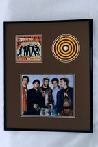 NSync Framed 16x20 Group Photo &amp; No Strings Attached CD Display - £63.45 GBP