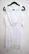 ARKIS PUNTO White Eyelet / Textured Cotton Dress Sz 8 - £275.72 GBP