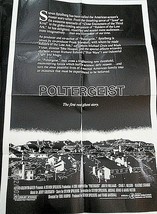 STEVEN SPIELBERG:DIR: (POLTERGEIST) RARE UNSEEN 1982 ONE SHEET MOVIE POSTER - £153.17 GBP