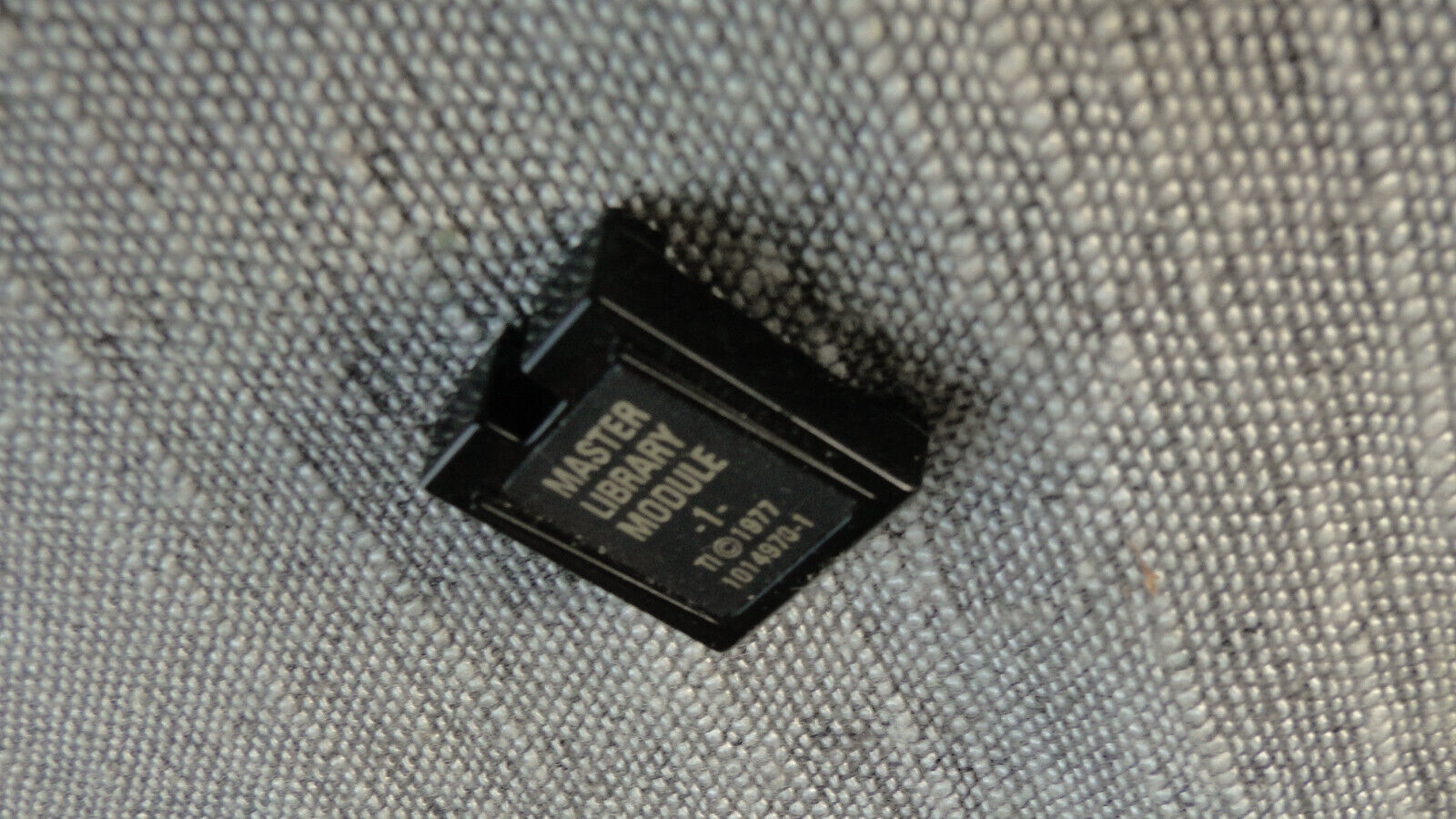 VINTAGE TEXAS INSTRUMENTS MASTER LIBRARY MODULE 1 FROM 1977 - $20.76
