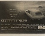 Six Feet Under Tv Series Print Ad  TPA3 - $5.93