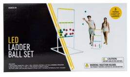LED Ladder Ball Game Set New - $9.90