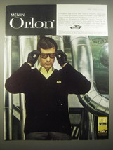 1966 Du Pont Orlon Acrylic Slazenger Sweater Advertisement - £14.62 GBP