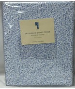 Pottery Barn Kids JACQUELINE Duvet Cover TWIN Light Blue Flowers Floral NEW! - $64.79