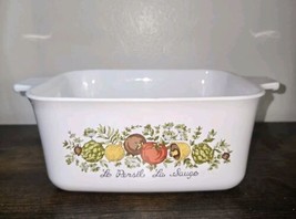 CorningWare SPICE OF LIFE  Baking Dish 7x5 1/2x3 - $19.75