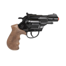 NEW Gonher S&amp;W Snub Nose Style Magnum Revolver Toy Cap Gun 38/6 - £23.62 GBP